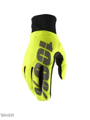100% HYDROMATIC rukavice, Fluo Yellow Originální
