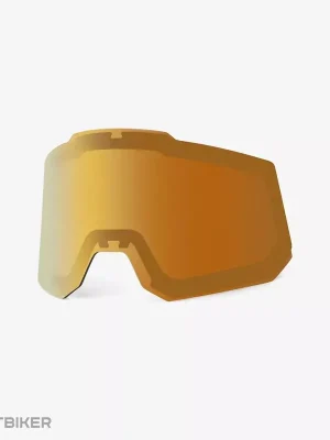 Značkový 100% náhradní sklo SC/SCX, HiPER Dual Pane Mirror True Gold Lens