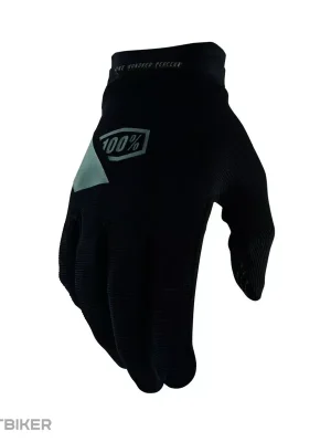 Sleva 100% RIDECAMP GEL rukavice, černá