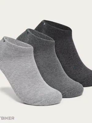 Cenově Výhodný Oakley SHORT SOLID SOCKS ponožky, 3 ks, dark grey