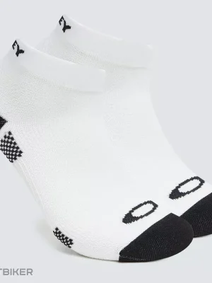 Značkový Oakley Ribbed Ellipse ponožky, bílá