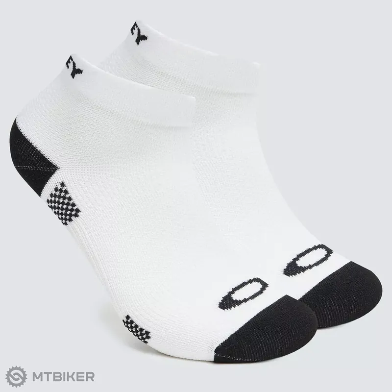 Značkový Oakley Ribbed Ellipse ponožky, bílá