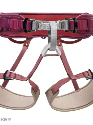 Akce Petzl CORAX sedací úvaz, tmavě červená