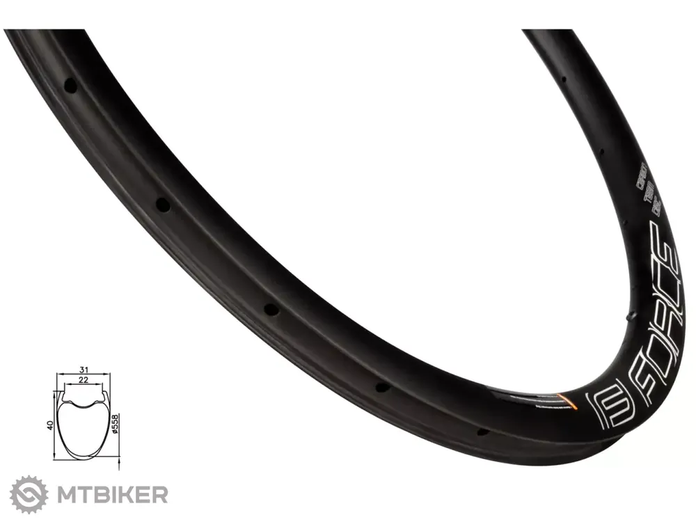 Vrácení Zdarma FORCE Gravel 28"gravel ráfek 24 děr, 40 mm