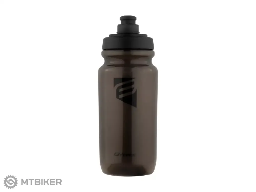 Oblíbený FORCE Slash láhev 550 ml, transparentní černá/černá