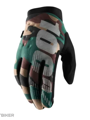 Ověřený 100% Brisker rukavice, camo/black
