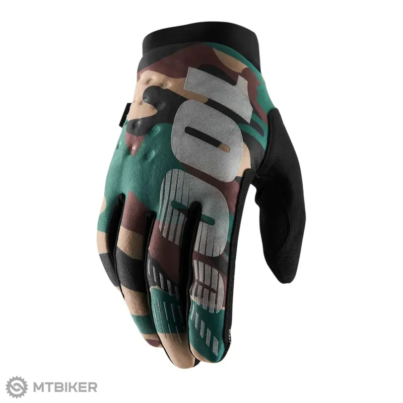 Ověřený 100% Brisker rukavice, camo/black