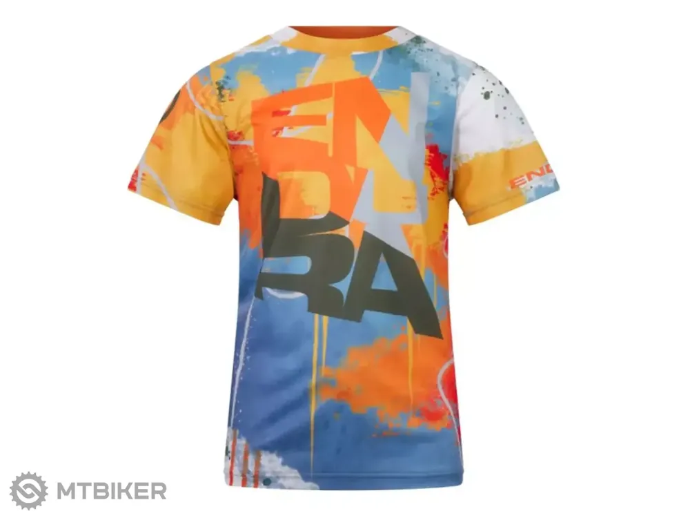 Endura SingleTrack Core dětský dres, yellow mustard Výprodej