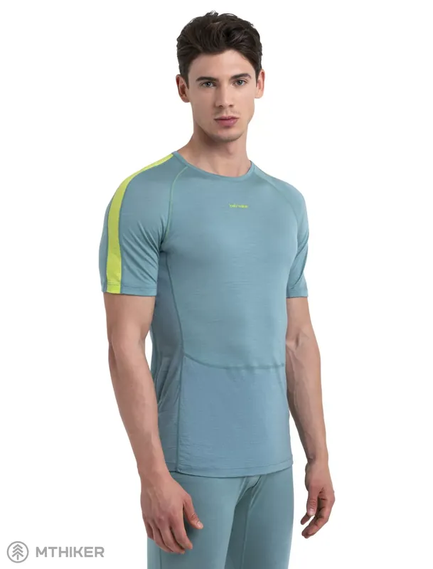 Nejprodávanější icebreaker 125 ZoneKnit™ tričko Merino Blend Thermal, Cloud Ray/Hyper