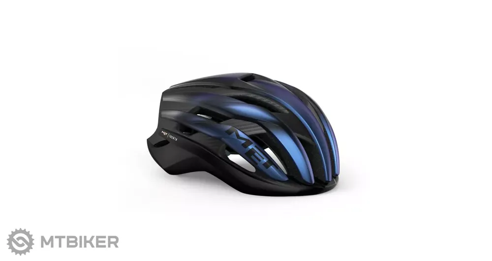 Koupit Online MET Trenta 3K Carbon MIPS přilba, modrá iridescent