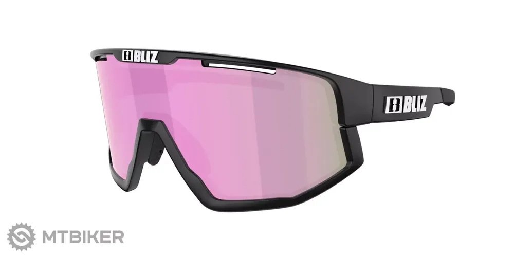 Bezpečná Platba Bliz Fusion Small brýle, Matt Black/Brown w Rose Multi