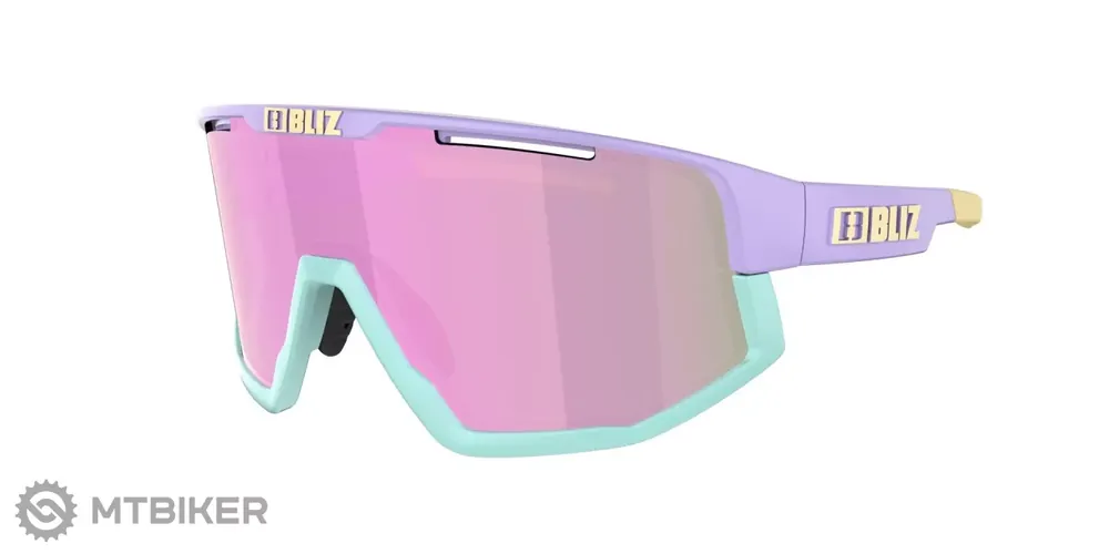 Bliz Fusion Small brýle, Matt Pastel Purple/Brown w Pink Multi Vysoce Kvalitní