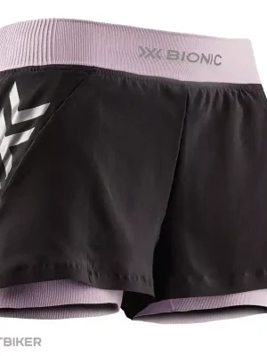 Víkendová Akce X-BIONIC TWYCE RACE 2in1 dámské kraťasy, černá/růžová