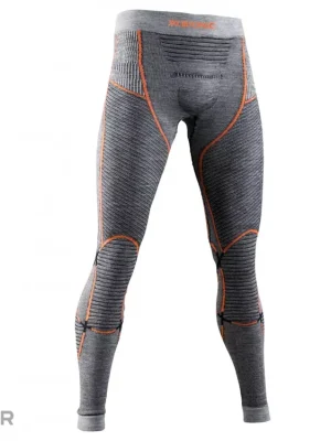 Značkový X-BIONIC MERINO spodky, černá/šedá/oranžová