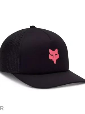 Fox Boundary Trucker dámská kšiltovka, černá/růžová Výprodej