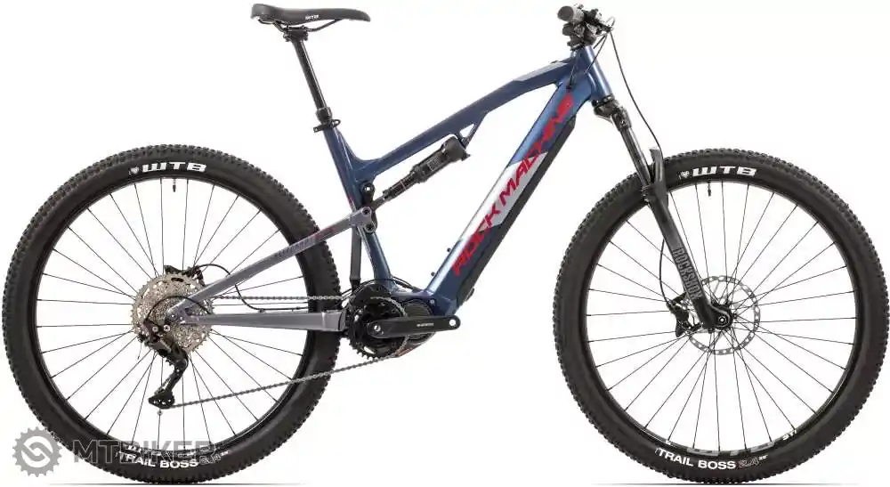Rock Machine Blizzard e30-29 elektrokolo, matte metallic navy/red/grey Expresní Doručení