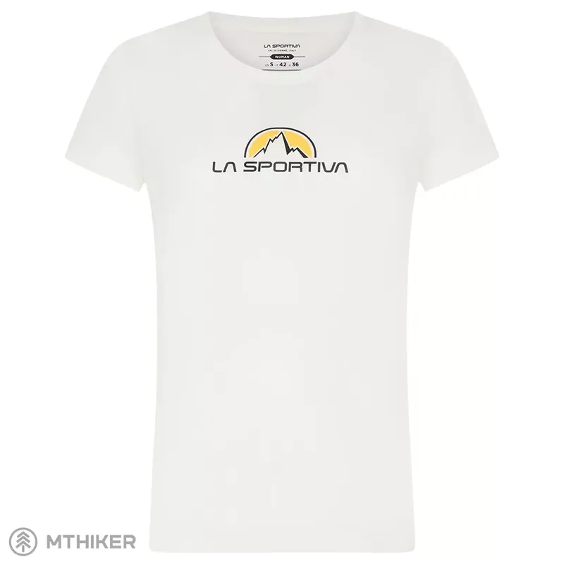 La Sportiva BRAND TEE dámské tričko, bílá Značkový