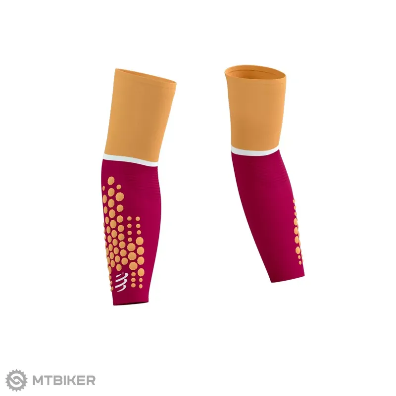 Nakupujte Hned COMPRESSPORT ArmForce Ultralight návleky, persian red/blazing orange