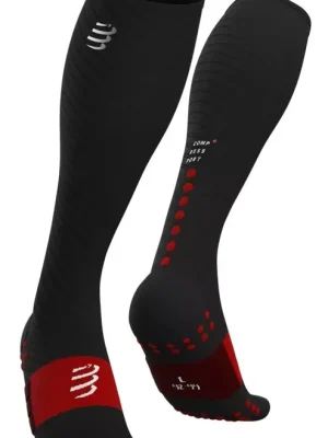 COMPRESSPORT Full Recovery podkolenky, černá Vysoce Kvalitní