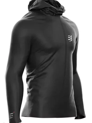 COMPRESSPORT Hurricane Waterproof bunda, černá Ověřený