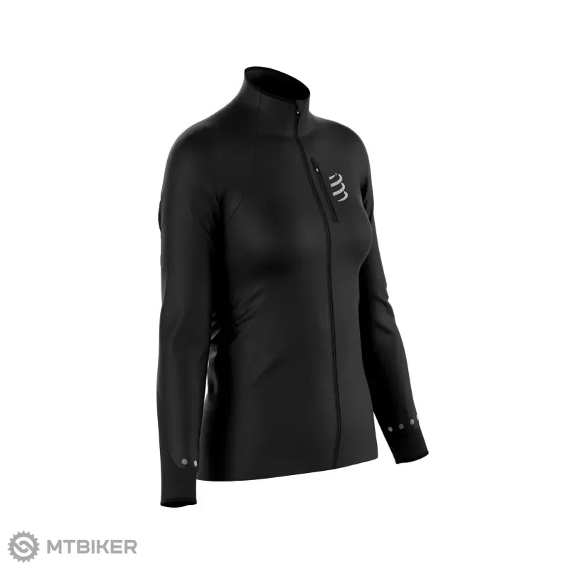 Must-Have COMPRESSPORT Hurricane Windproof v2 dámská bunda, černá