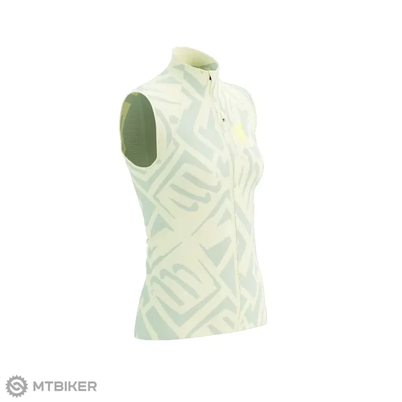 Novinka COMPRESSPORT Hurricane Windproof v2 dámská vesta, ugar/Ice Print
