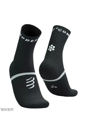 COMPRESSPORT Pro Marathon V2.0 ponožky, černá/bílá Výprodej