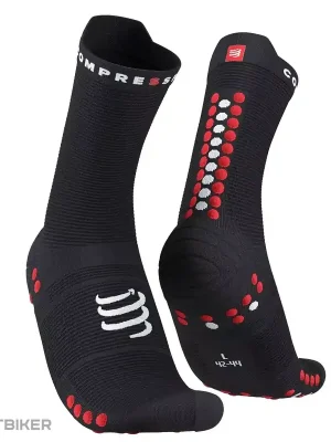 COMPRESSPORT Pro Racing V4.0 Run High ponožky, černá/červená Ihned K Objednání