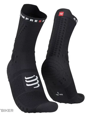 COMPRESSPORT Pro Racing V4.0 Trail ponožky, černé Značkový