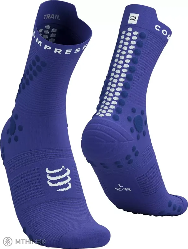 Ihned K Objednání COMPRESSPORT Pro Racing V4.0 Trail ponožky, dazz blue/blues