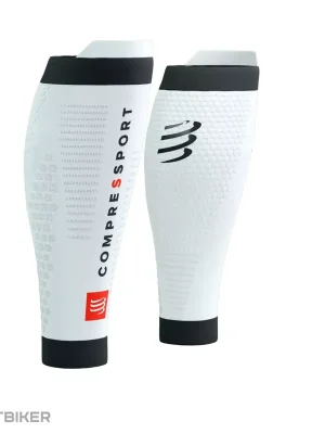 Originální COMPRESSPORT R2 3.0 návleky na lýtka, bílé/černé