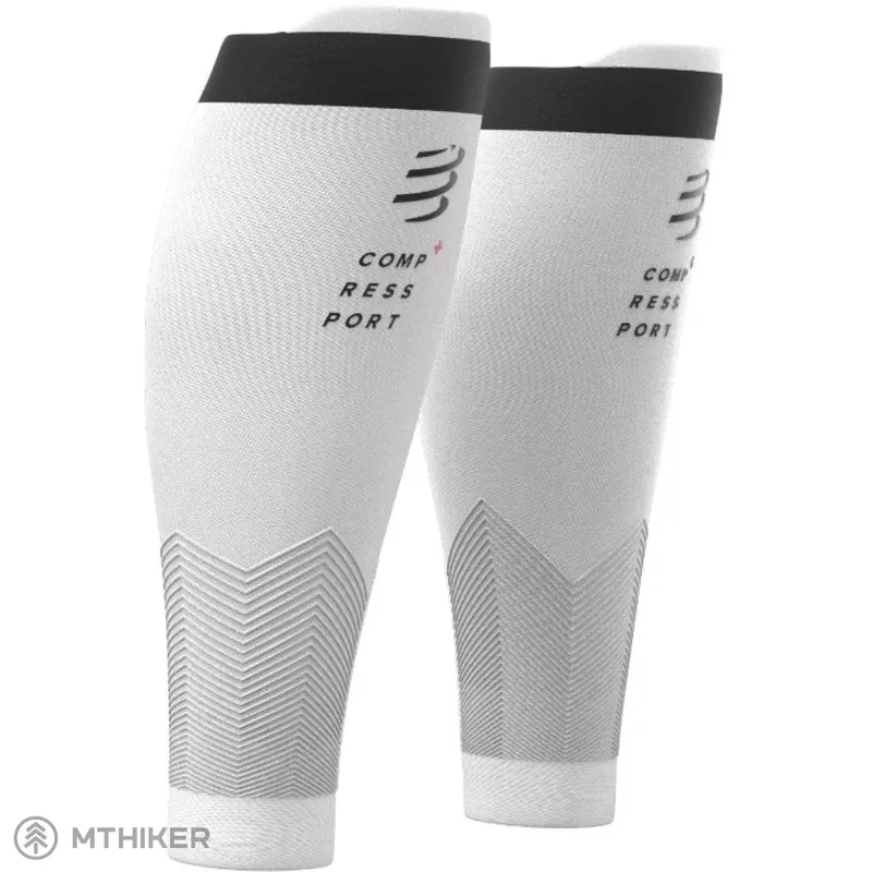 COMPRESSPORT R2v2 návleky na lýtka, bílá Top Prodej