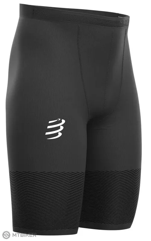 Jen Po Omezenou Doba COMPRESSPORT Run Under Control šortky, černé