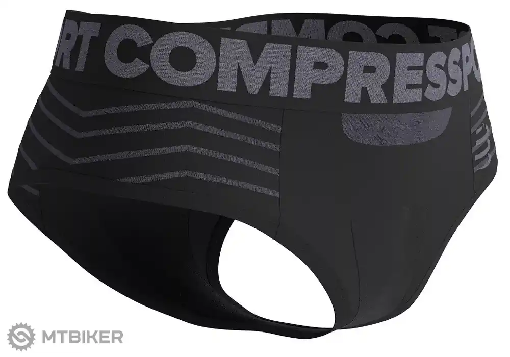 COMPRESSPORT Seamless dámské kalhotky, černá/šedá Koupit Online