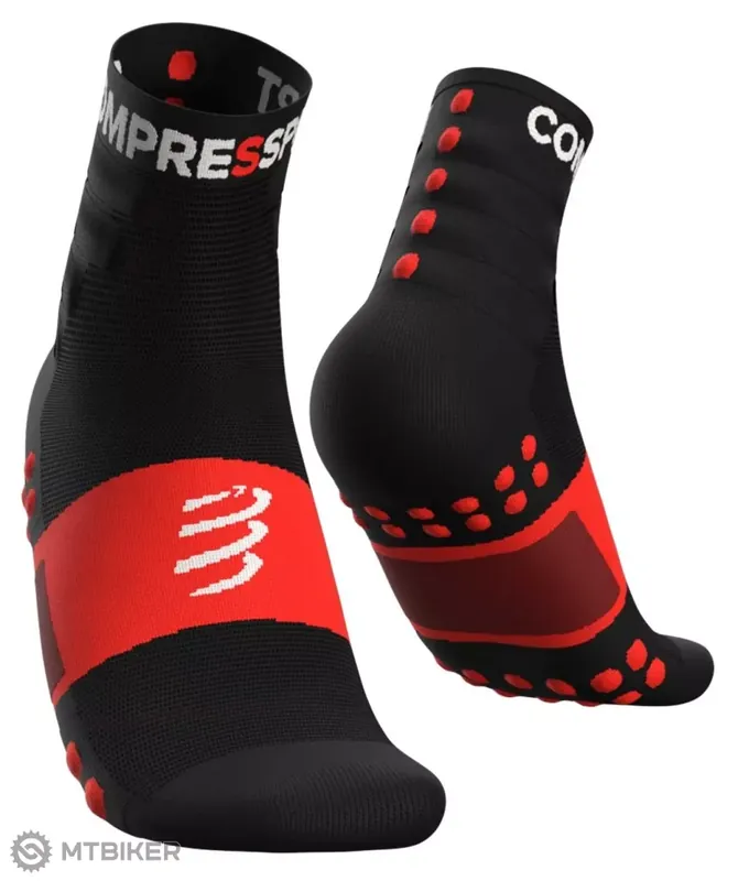 COMPRESSPORT Training ponožky, 2 páry, černé Výprodej