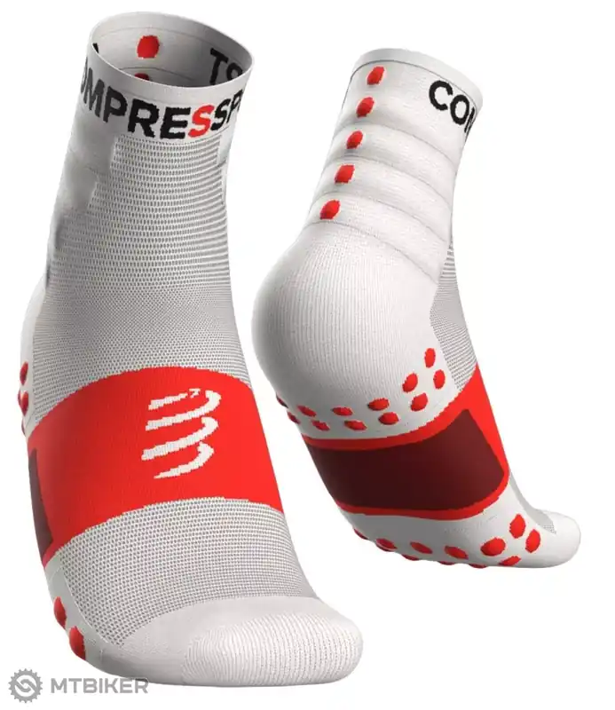 Cenová Bomba COMPRESSPORT Training ponožky, 2 páry, bílé