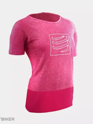 Akční Cena COMPRESSPORT Training v1 dámské tričko, Pink Melange
