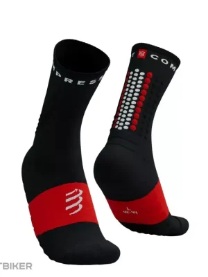 COMPRESSPORT Ultra Trail V2.0 ponožky, černá/červená Super Cena