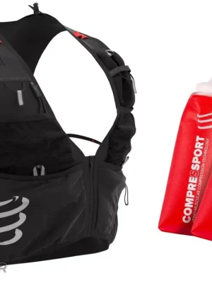 Časově Omezené COMPRESSPORT UltRun Pack Evo 15 vesta, 15 l, černá