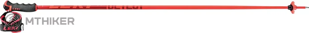 Vysoce Kvalitní LEKI Detect S hole, fluorescent red-bloodred-white