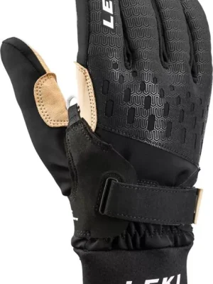 LEKI Nordic Thermo Shark Premium rukavice, black/sand Ověřený