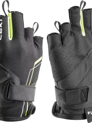 LEKI Nordic Breeze Shark Short rukavice, černá/žlutá Odeslání Ihned