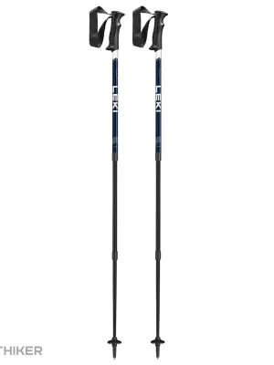 Vysoce Kvalitní LEKI Eagle hole, 110 - 145 cm, midnightblue dark metallic-white