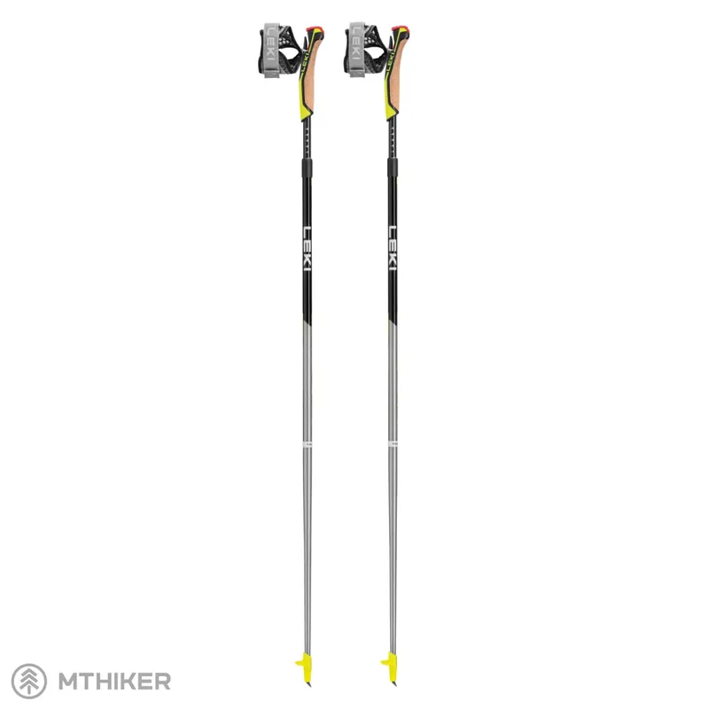 Nízká Cena LEKI Speed Pacer Vario hole, světle anthracite/black/neonyellow