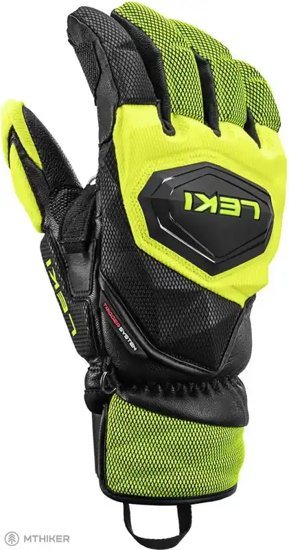 LEKI WCR Venom SL rukavice 3D, black/ice lemon Ověřený