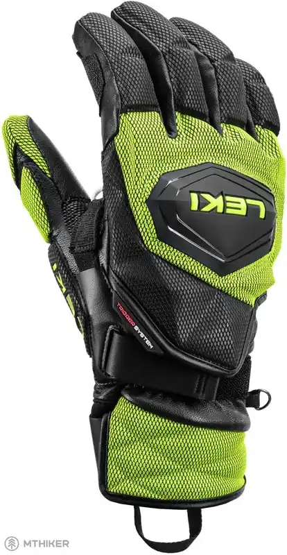 Nejprodávanější LEKI WCR Venom GS 3D rukavice, black/ice lemon