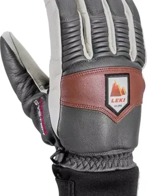 Rychlé Dodání LEKI Patrol 3D rukavice, graphite-off white-maroon