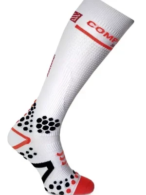 Akční Cena COMPRESSPORT Full V2.1 ponožky, bílá