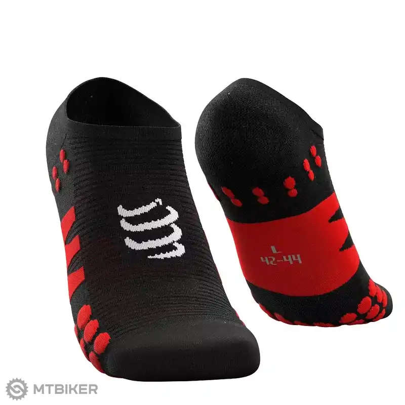Kup Teď COMPRESSPORT No Show ponožky, černá/červená