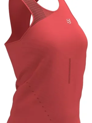 COMPRESSPORT Performance Singlet dámské tílko, coral Horká Nabídka